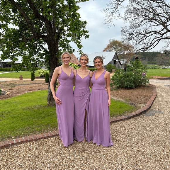 Azazie Dresses & Skirts - Wisteria Azazie bridesmaids dress